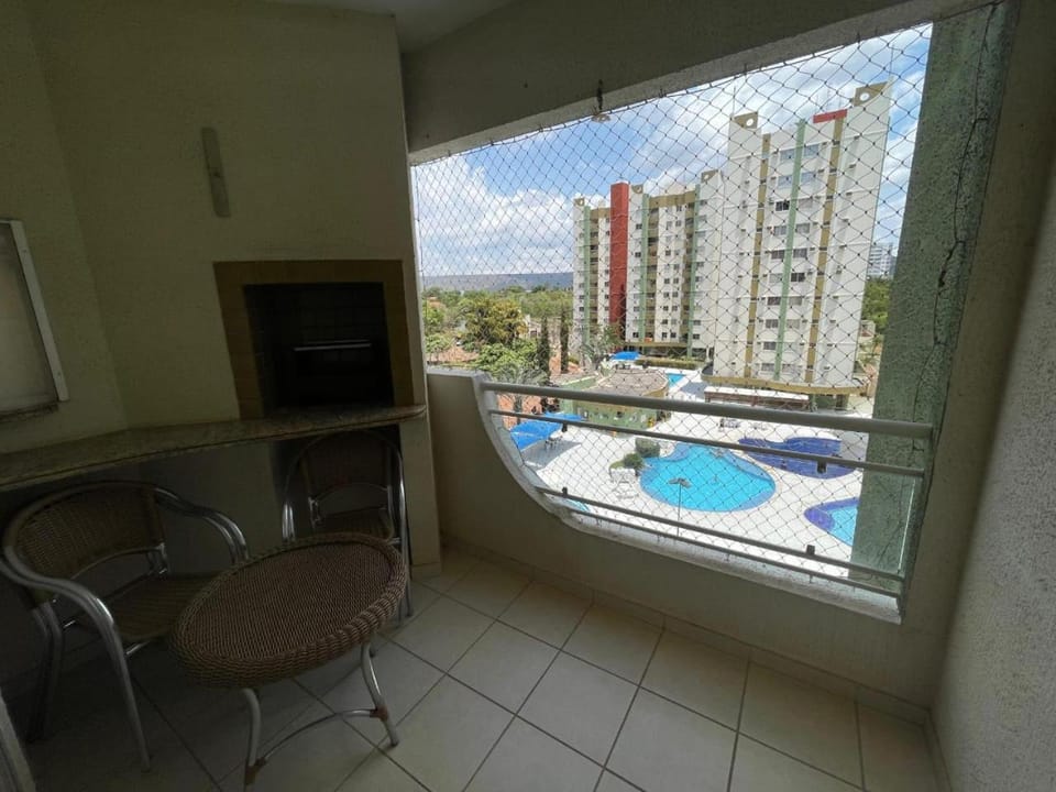 View (from property/room), Balcony/Terrace, Pool view, Swimming pool