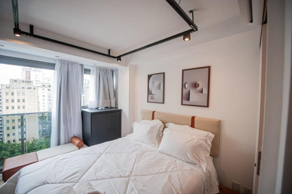 Oscar Freire - Piscina Aquecida, Gym, Sauna - WeCare Hosting Apartment in Sao Paulo City