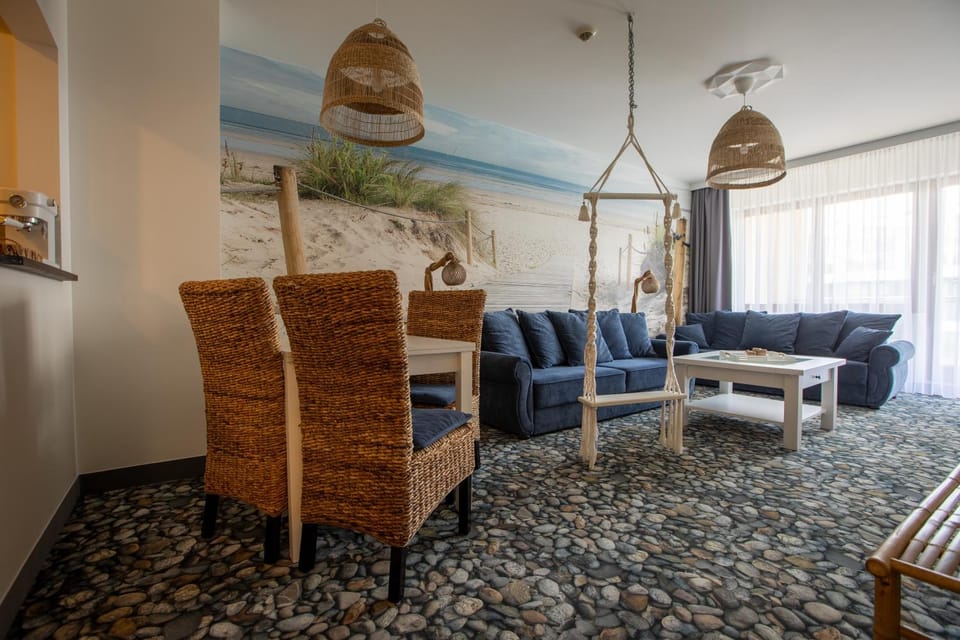 Beach Family Premium SPA Suite Private Jacuzzi, Sauna & Sea View Apartment in West Pomeranian Voivodeship, Poland