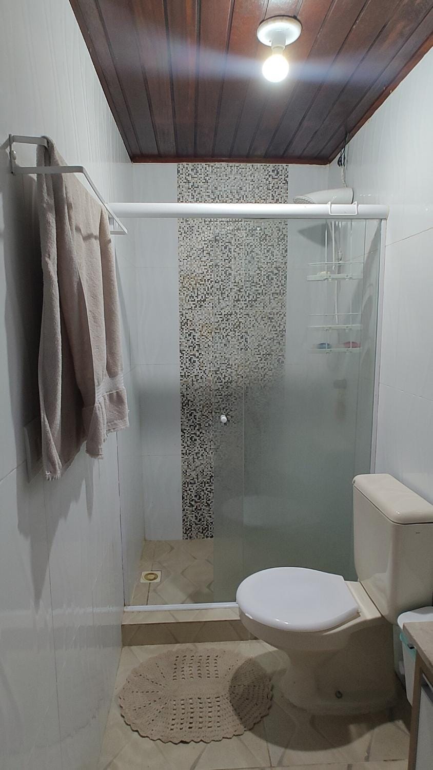 Shower, Toilet, Bathroom, towels
