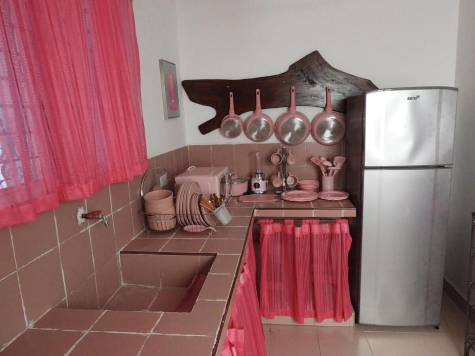 Casa Rosa Pastel House in Merida