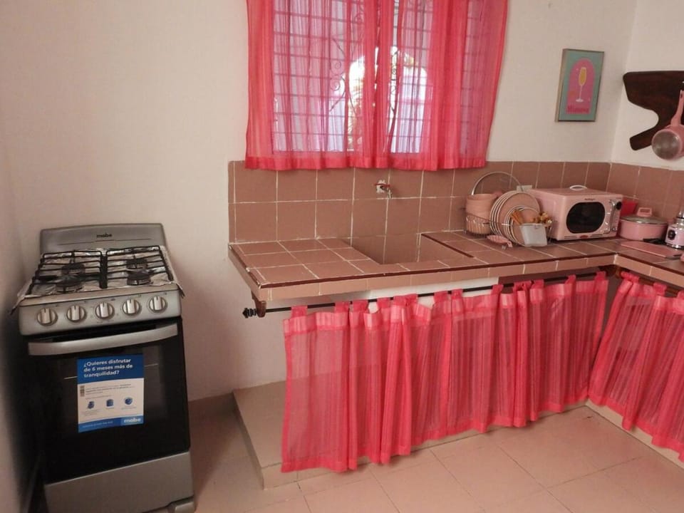 Casa Rosa Pastel House in Merida