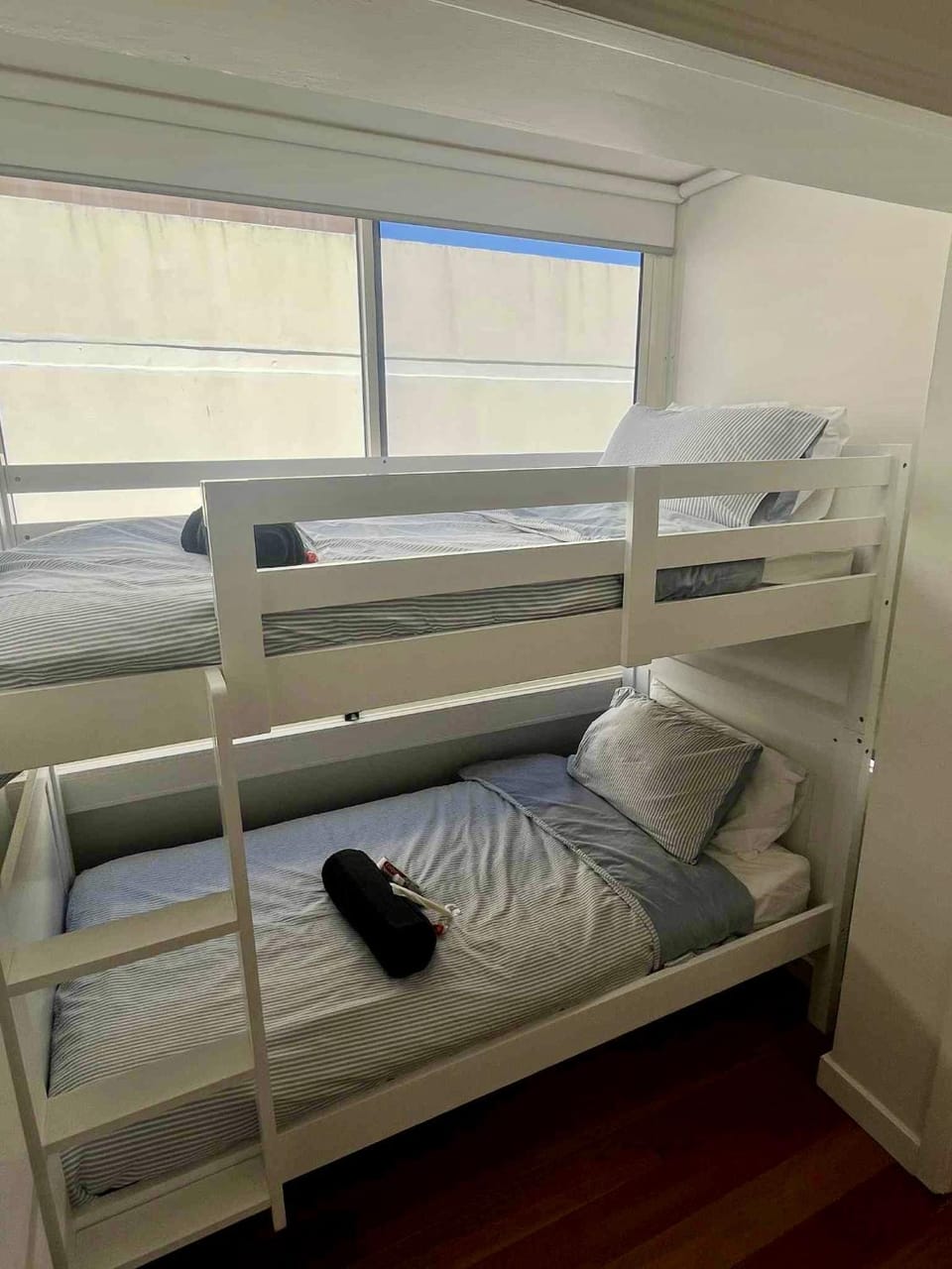 Photo of the whole room, bunk bed