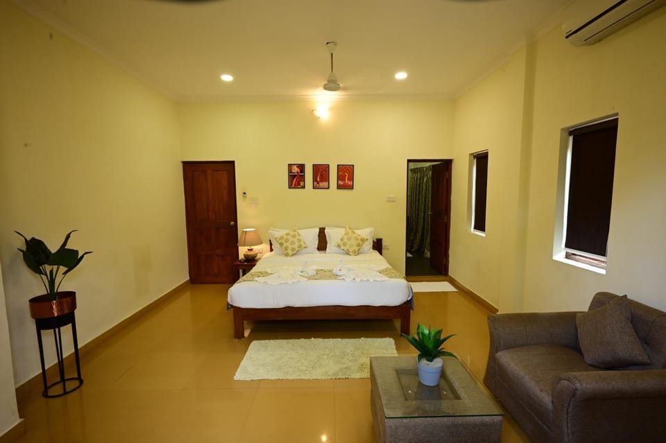 Bedroom, air conditioner