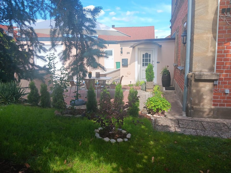 Property building, Garden