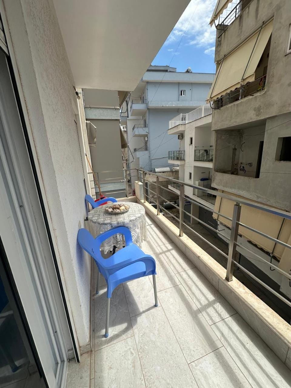 Property building, Day, View (from property/room), Balcony/Terrace, Seating area