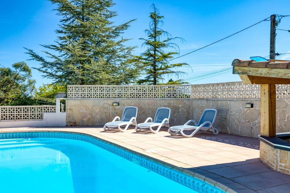 Property building, Living room, Swimming pool