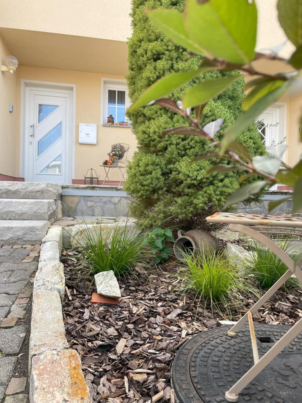 Property building, Garden