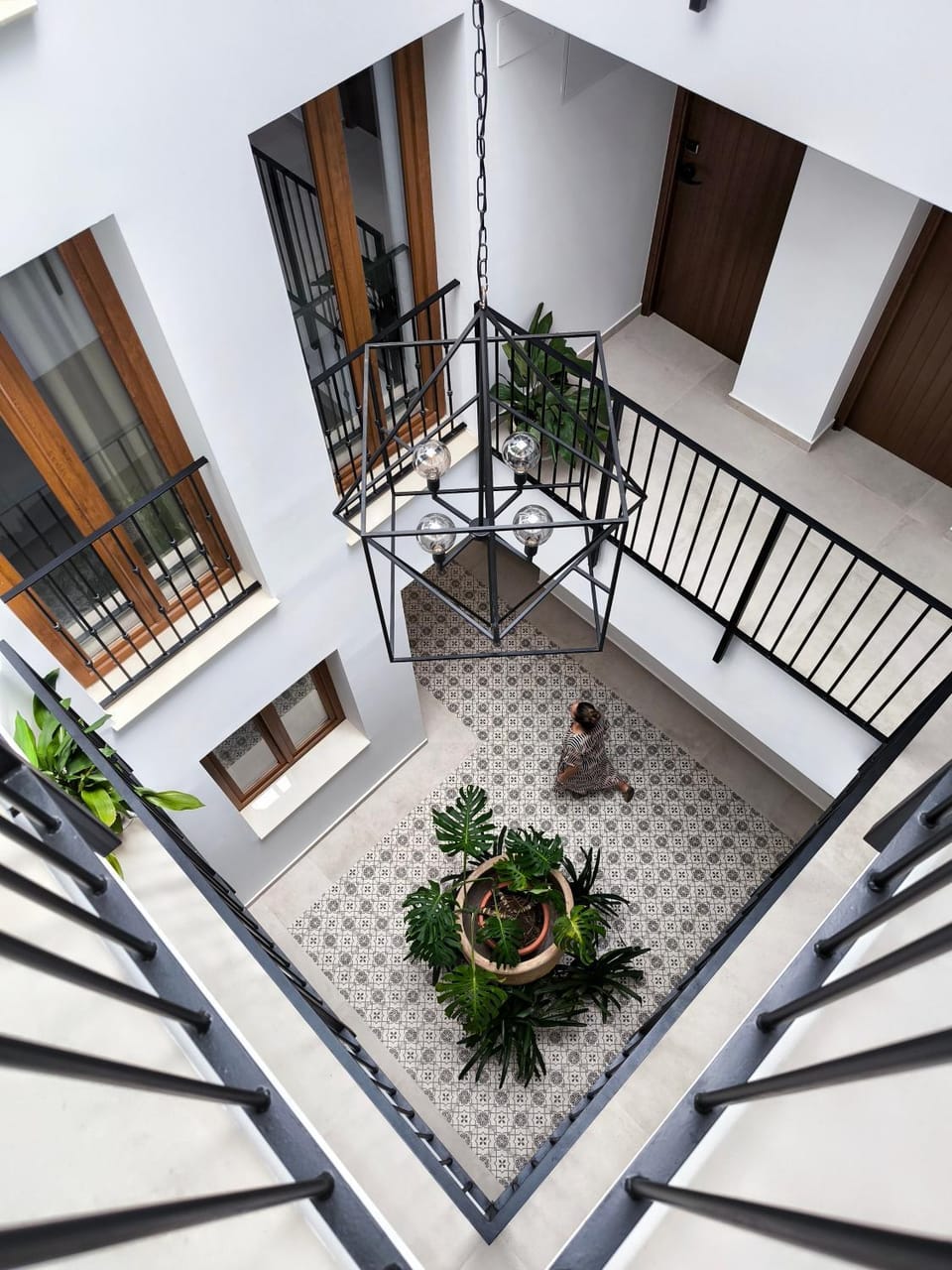 Property building, Patio