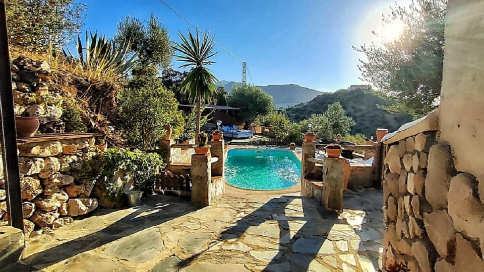 Day, Garden, Mountain view, Swimming pool, sunbed