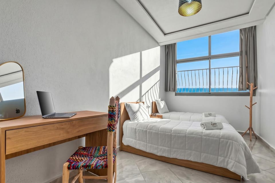 White Majorelle Horizon Apartment in Souss-Massa