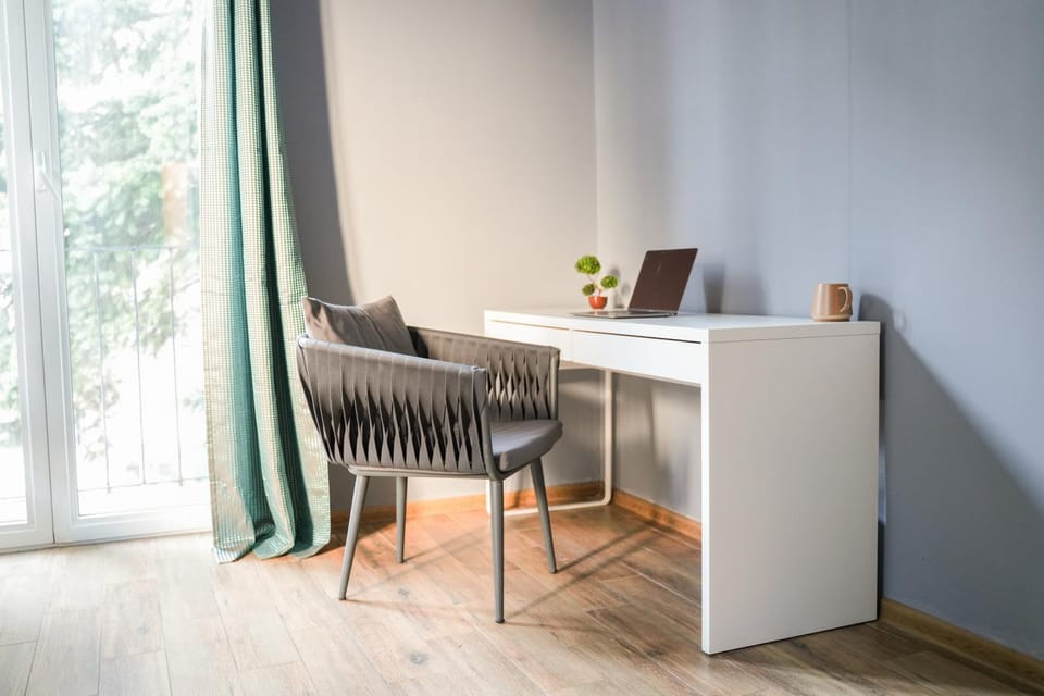 Dining area, hair dresser