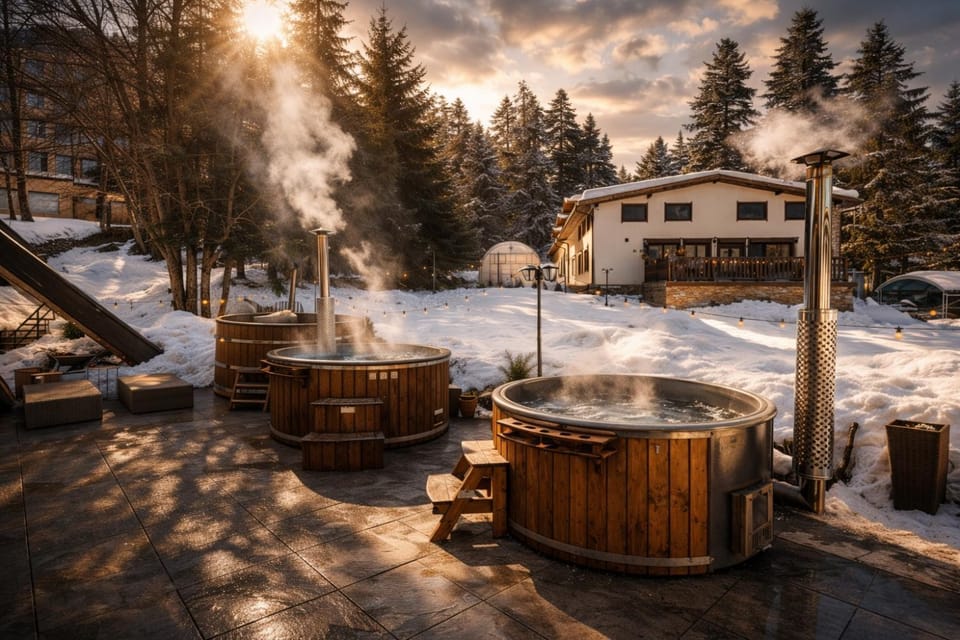 Natural landscape, Hot Tub