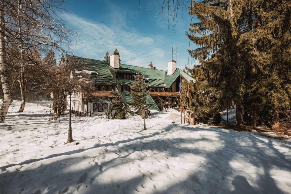 Property building, Day, Natural landscape, Winter
