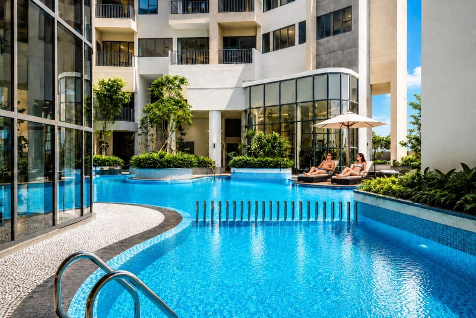 Pool view, Swimming pool