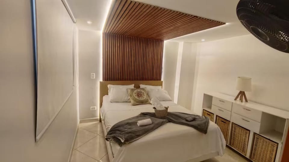 Bed, Photo of the whole room, Bedroom, towels, wardrobe