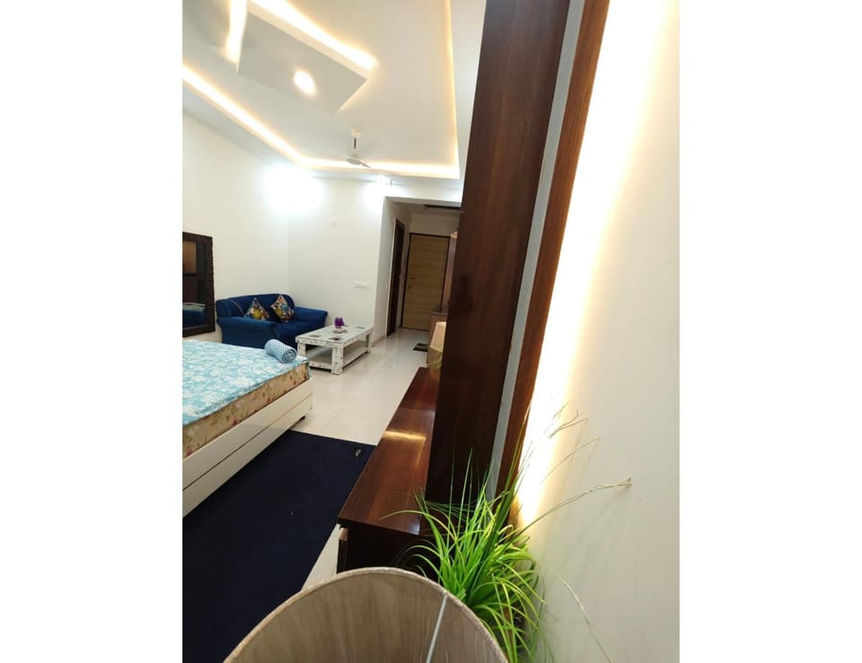 Bed, Living room, Bedroom