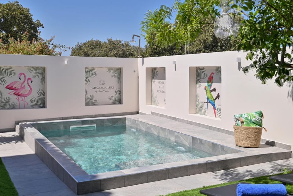 Paradissia Luxe Villa with Private Swimming Pool House in Rhodes, Greece