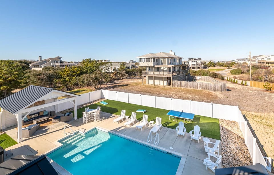 Yeti V - Corolla, Ocean Sands, 50 Yards to Beach, Ocean View, Pool, Cabana, Hot Tub House in Corolla