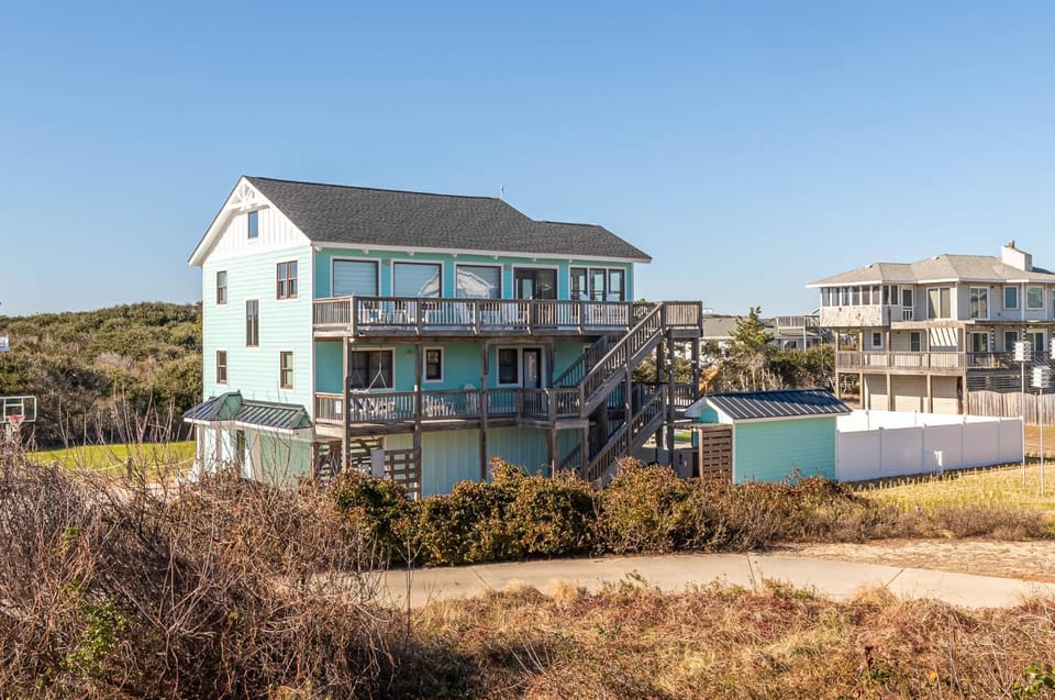 Yeti V - Corolla, Ocean Sands, 50 Yards to Beach, Ocean View, Pool, Cabana, Hot Tub House in Corolla