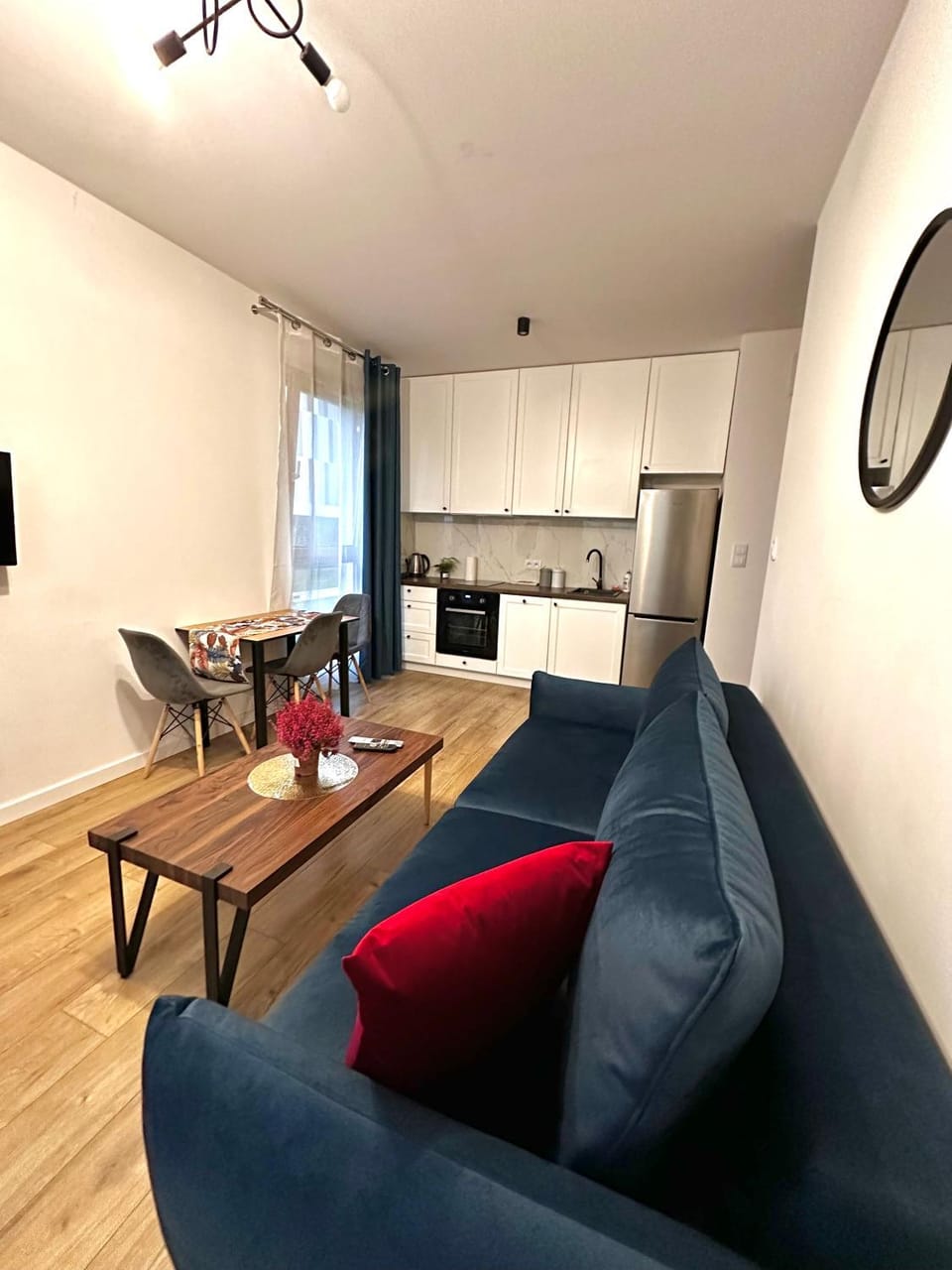 Kitchen or kitchenette, Living room, pet friendly, stove