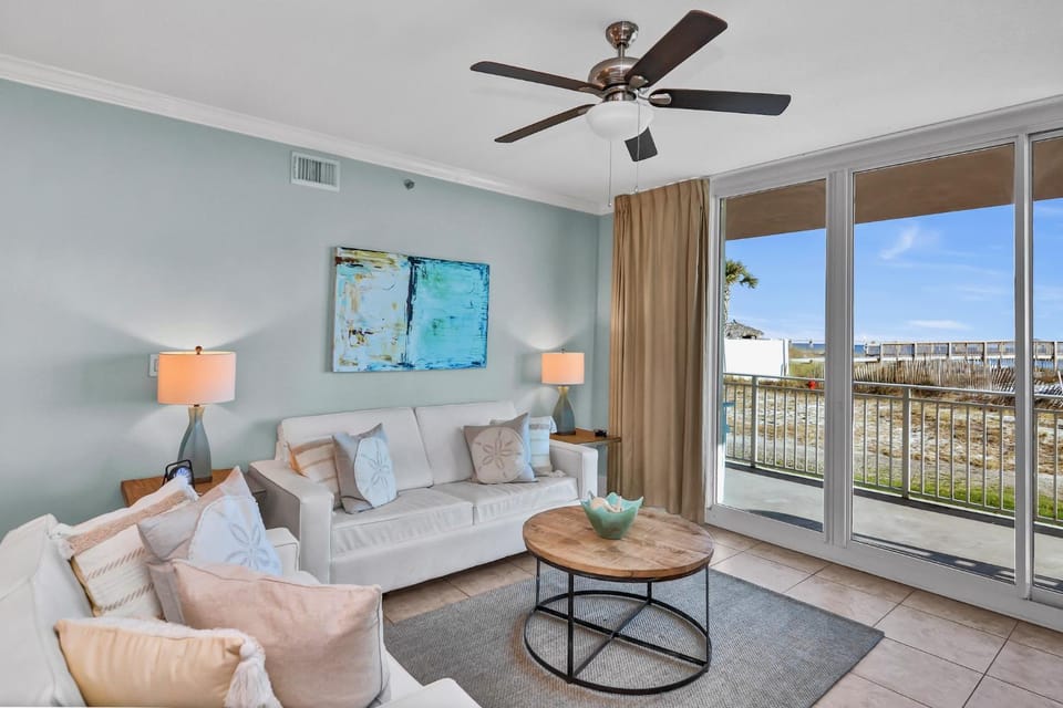 Waterscape A101 - Oceanfront - Ground Floor - Free Beach Svc Apartment in Okaloosa Island