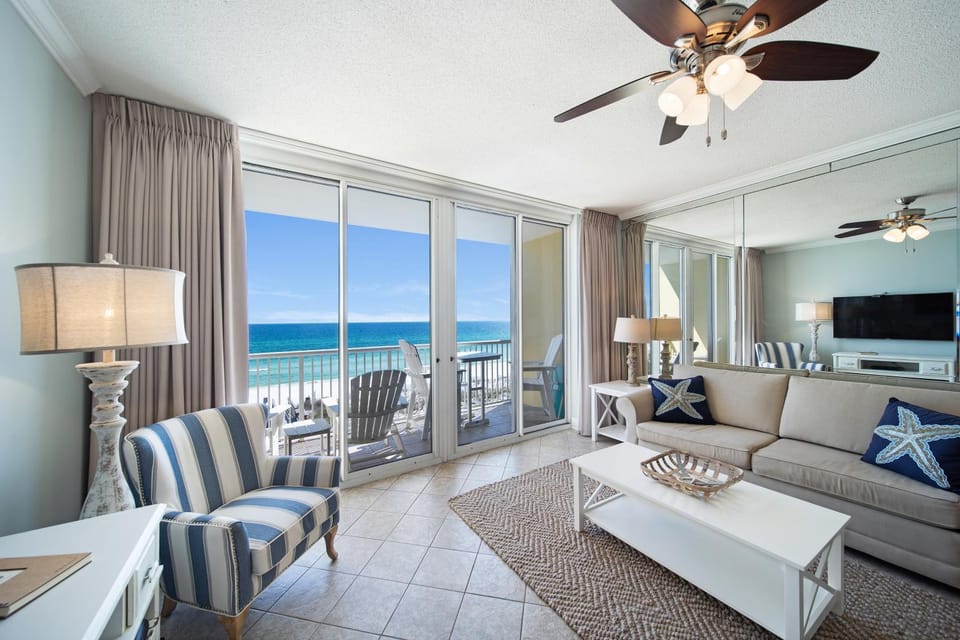 Waters Edge 415 - Breathtaking Beach Front Views - Free Beach Svc Apartment in Okaloosa Island