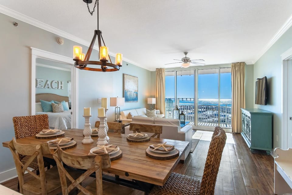Waterscape A201 - Oceanfront - Breathtaking Views! - Free Beach Svc Apartment in Okaloosa Island