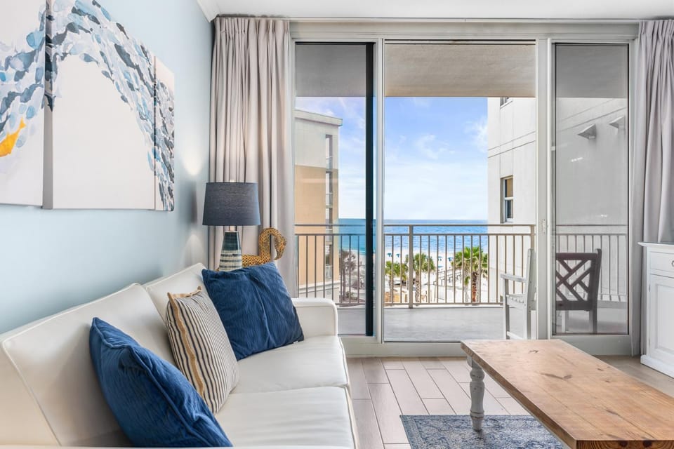 Waterscape A407 - Free Beach Service - Beach View! Apartment in Okaloosa Island