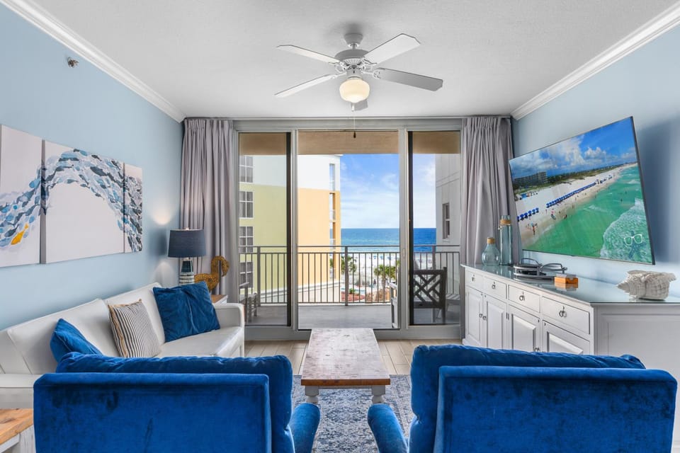Waterscape A407 - Free Beach Service - Beach View! Apartment in Okaloosa Island