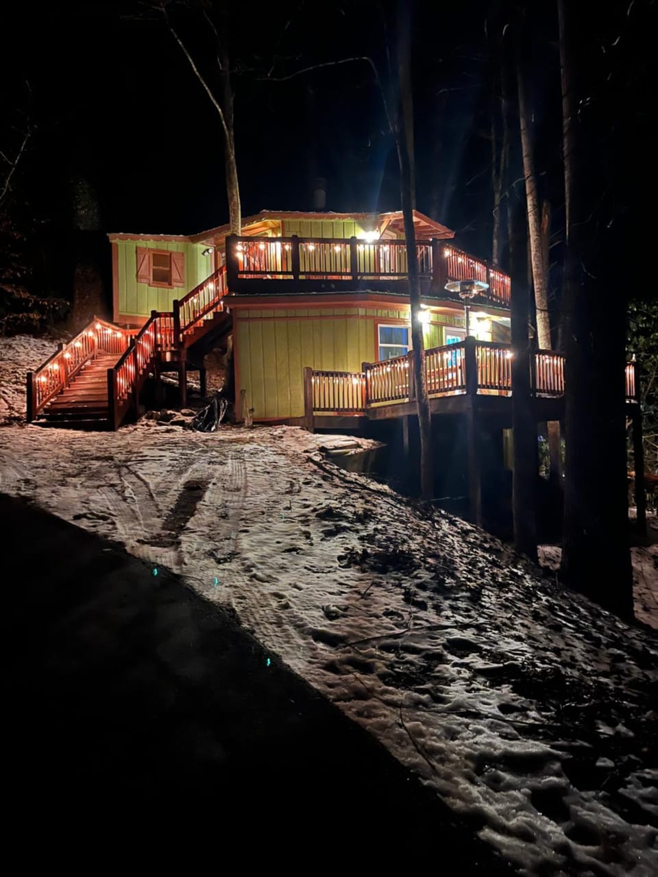 Property building, Night
