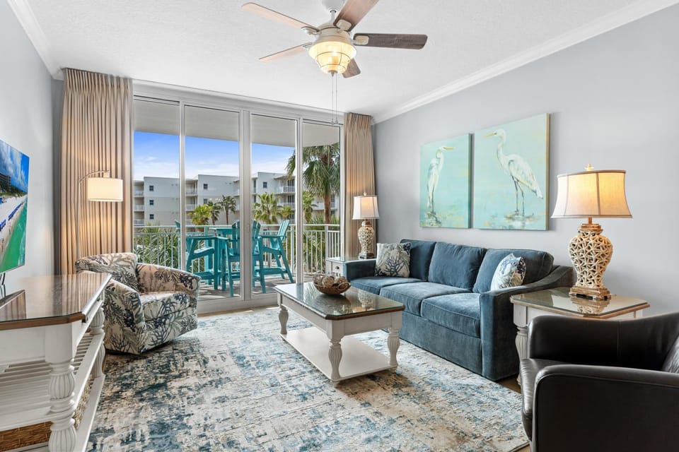 Waterscape A420 - Beachy-Chic - Ocean View - Free Beach Service Apartment in Okaloosa Island