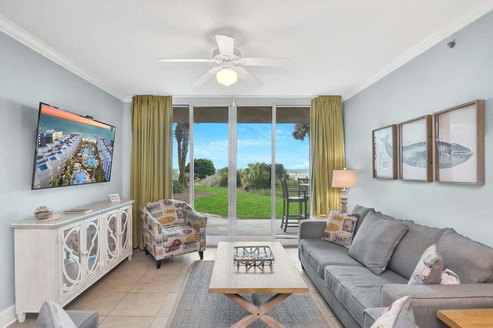 Waterscape B103 - Ground Floor - Gulf Views - Free Beach Service Apartment in Okaloosa Island