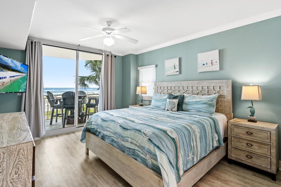 Waterscape B201 - Oceanfront - Amazing Gulf Views - Free Beach Service Apartment in Okaloosa Island