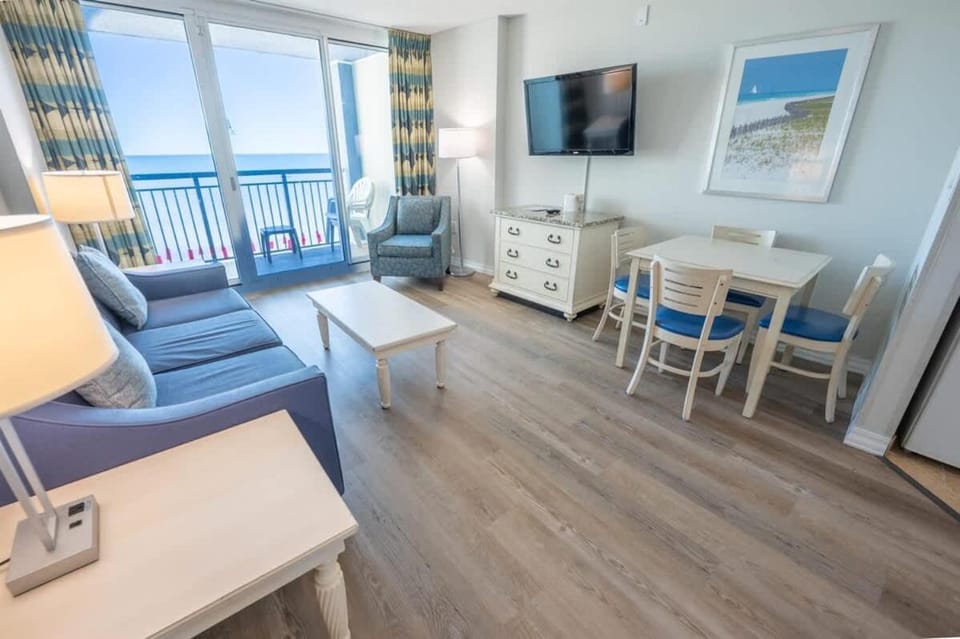New Floor Private Balcony Oceanfront Decor wPools House in North Myrtle Beach