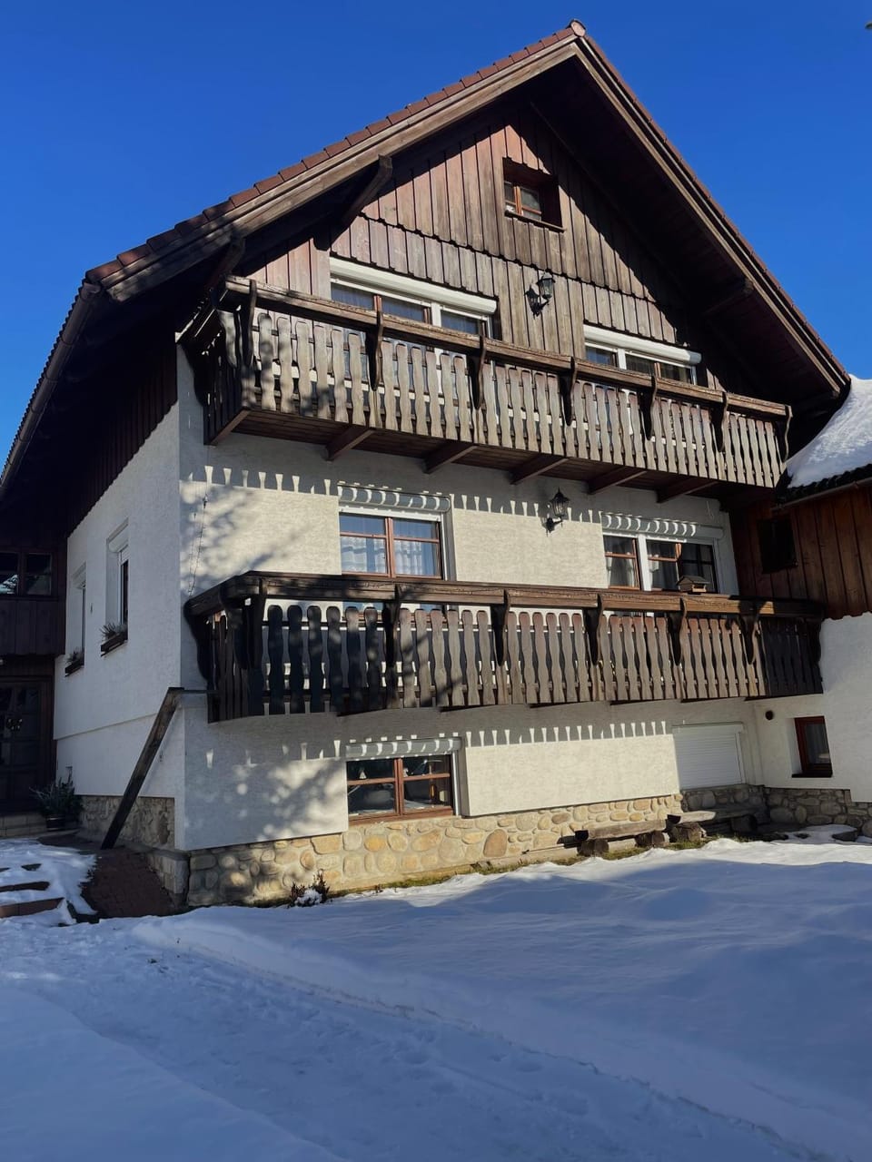 Property building, Winter