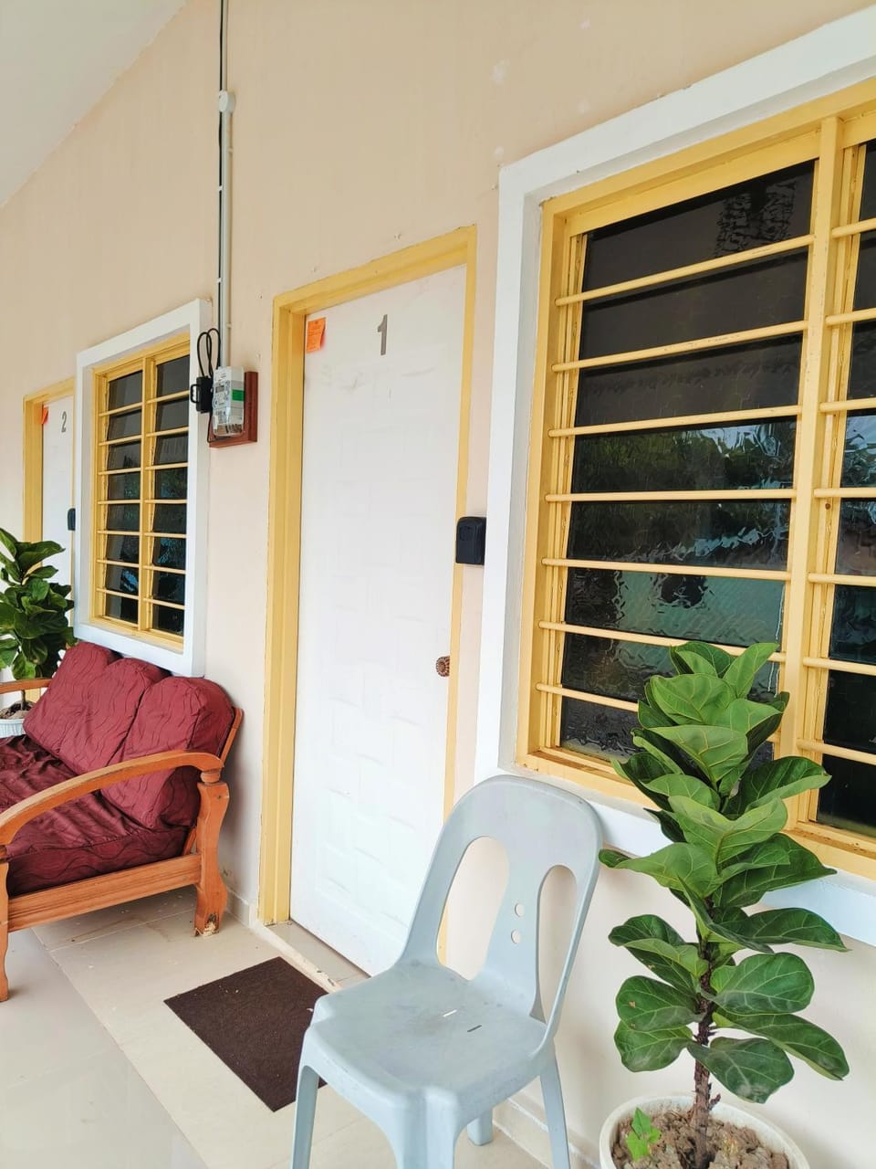 View (from property/room), Balcony/Terrace, Seating area