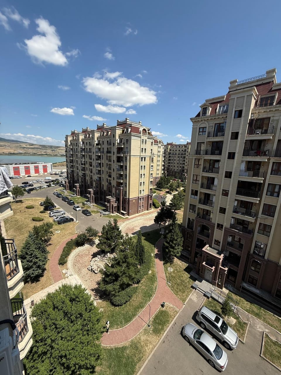 Property building, City view, Parking