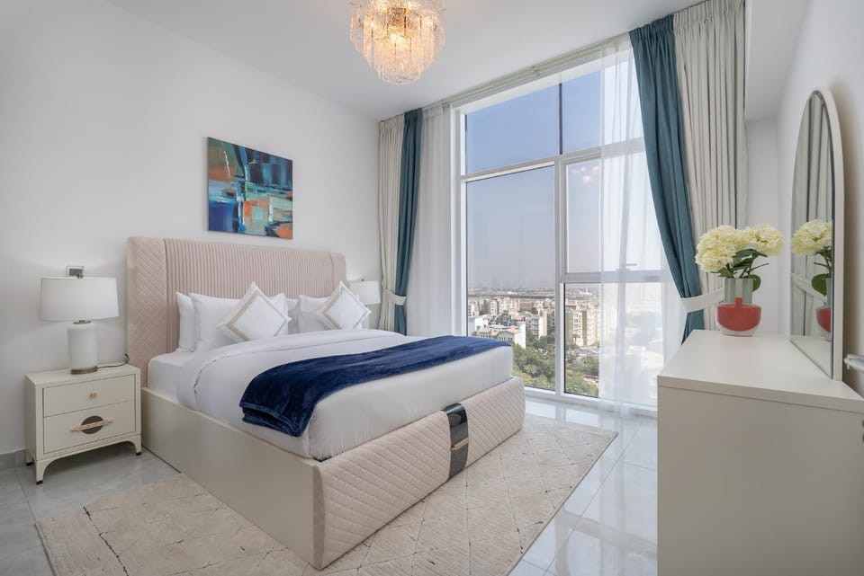 Bed, Photo of the whole room, Bedroom, air conditioner