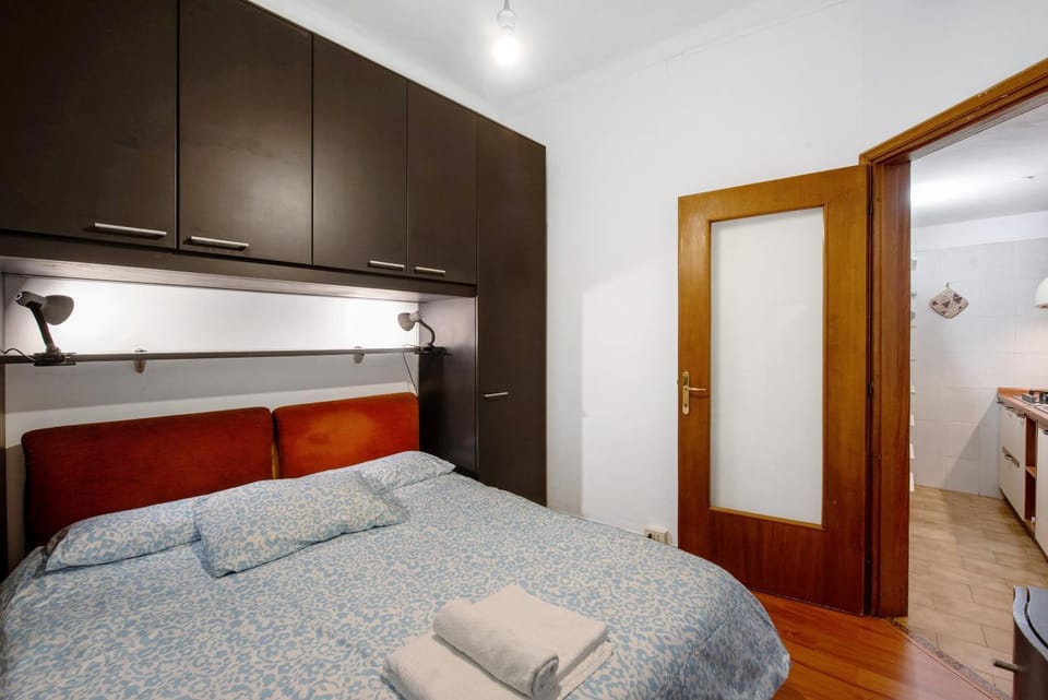 Property building, Living room, Bedroom