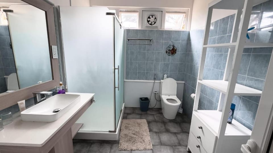 Shower, Bathroom, towels