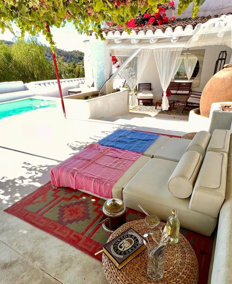 Garden, Balcony/Terrace, Open Air Bath, sunbed