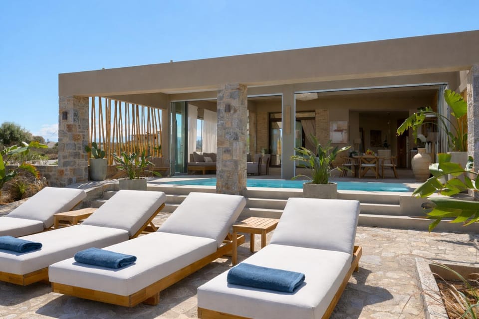Seating area, Pool view, Swimming pool, sunbed