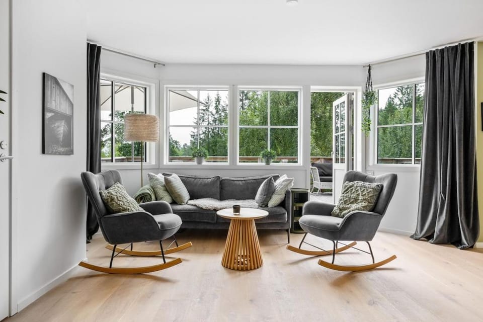 Stylish 2BR Retreat with Sauna & Large Terrace Villa in Västra Götaland County