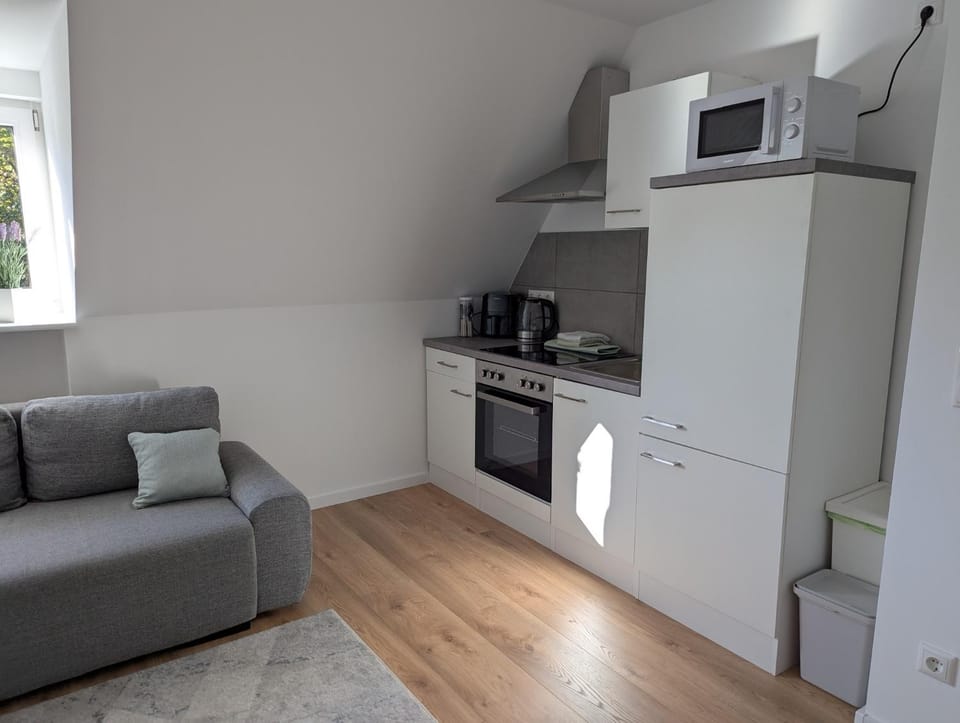 Kitchen or kitchenette, oven, stove
