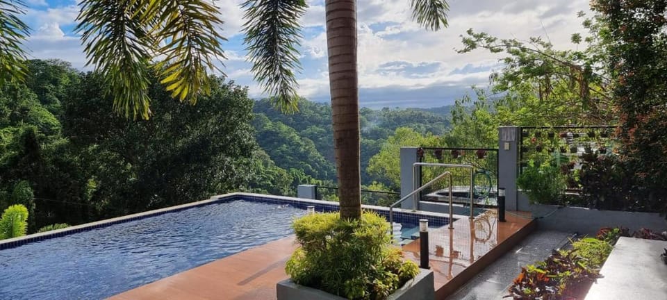 Natural landscape, Mountain view, Pool view, Swimming pool