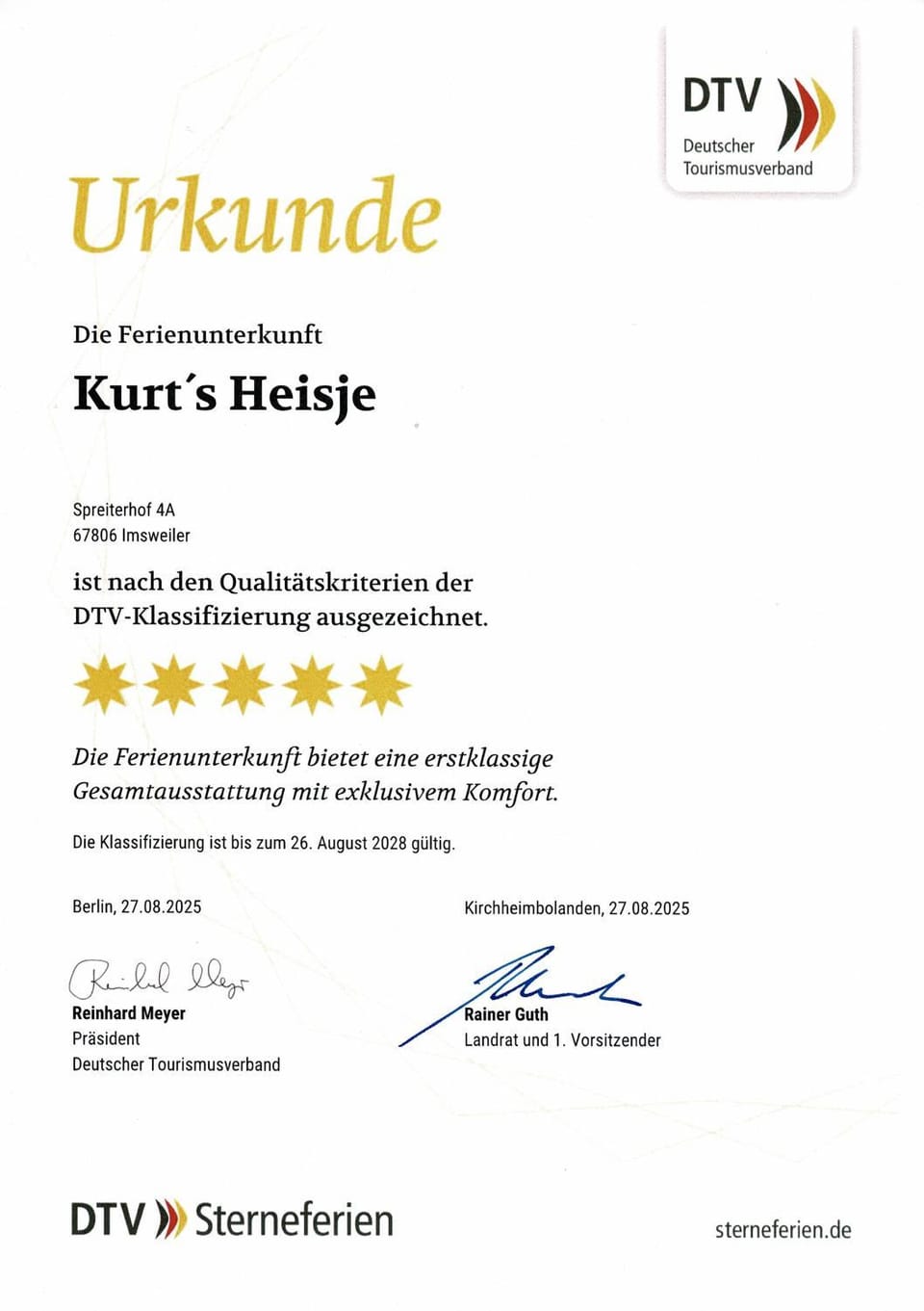 Certificate/Award