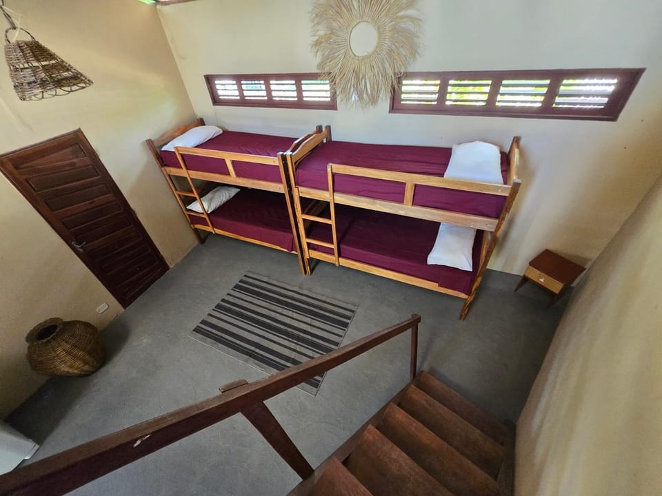 Photo of the whole room, bunk bed