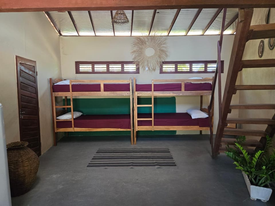 Photo of the whole room, bunk bed
