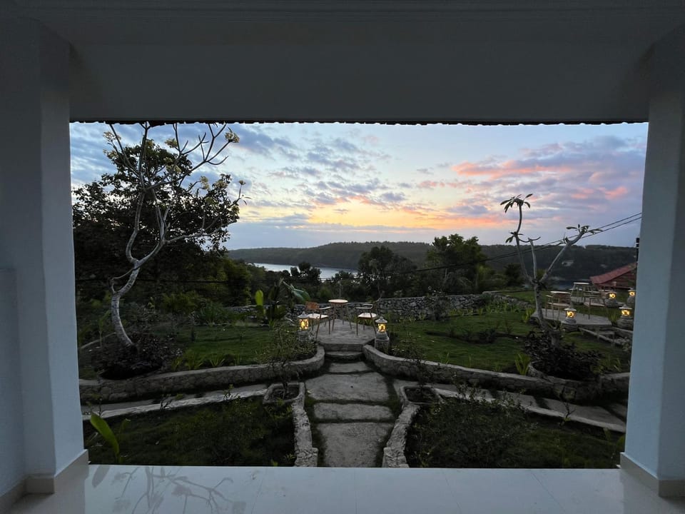 Day, Mountain view, Sea view, Sunset